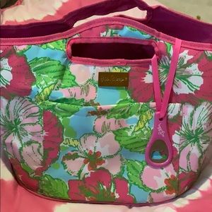 Lilly Pulitzer cooler tote -used once like new